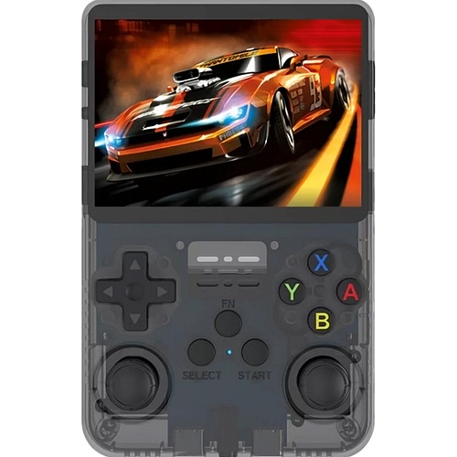 Ретро игровая приставка Data Frog R36s 15000 games in 1 Grey