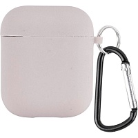 Чохол Silicone Case + Carabine для Apple AirPods Stone - придбати в Дніпрі, Україні: ціна, характеристики | інтернет-магазин TOUCH