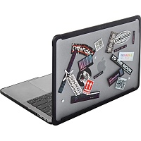 Пластиковая накладка (верх и низ) Skinarma HENKO для Apple MacBook Pro 14'' M1-M5 2021-2026 Frost Clear (SK-MBP14-HENBLK539)