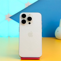Смартфон Apple iPhone 15 Pro 128GB White Titanium (MTUW3) Б/У - придбати в Дніпрі, Україні: ціна, характеристики | інтернет-магазин TOUCH