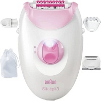 Епілятор Braun Silk-epil 3 SE 3-033 - придбати в Дніпрі, Україні: ціна, характеристики | інтернет-магазин TOUCH
