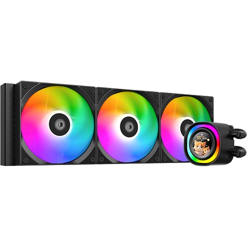 Система водяного охлаждения ID-Cooling FX360 LCD Black