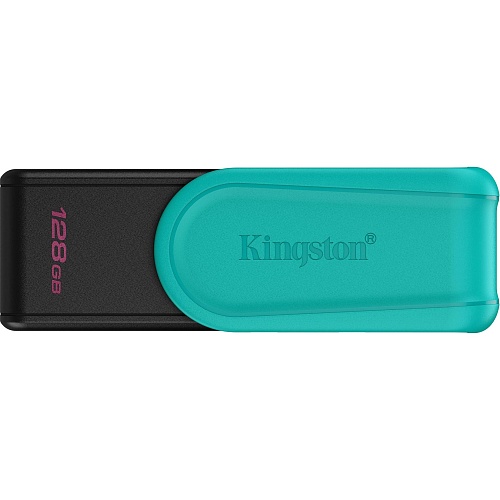 USB флеш-накопичувач Kingston DataTraveler Exodia S 128GB USB-A 3.2 Black/Teal (DTXS/128GB) - придбати в Дніпрі, Україні: ціна, характеристики | інтернет-магазин TOUCH