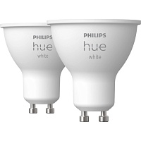 Умная лампочка Philips Hue GU10 White 2шт (929001953506)