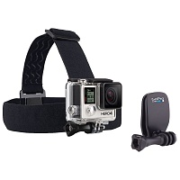 GoPro Head Strap + QuickClip (ACHOM-001) (крепление на голову) GoPro Head Strap + QuickClip (ACHOM-001) (крепление на голову)