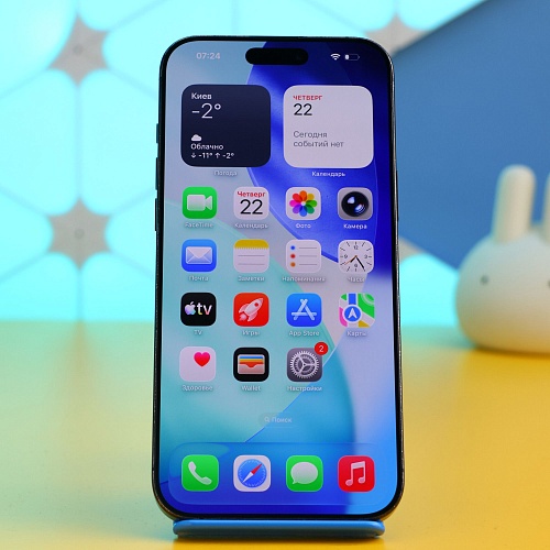 Смартфон Apple iPhone 16 Pro Max 256GB eSIM Black Titanium (MYW33) Б/У