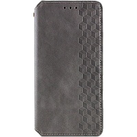 Чехол-книжка GETMAN Cubic Case для Redmi Note 13 4G Grey