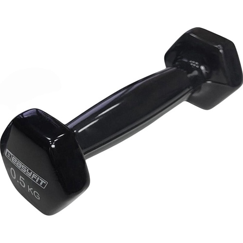 Гантель EasyFit Dumbbells 0.5 kg Black