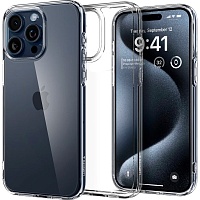 Чохол Spigen Ultra Hybrid Case для Apple iPhone 15 Pro Crystal Clear (ACS06707) - придбати в Дніпрі, Україні: ціна, характеристики | інтернет-магазин TOUCH