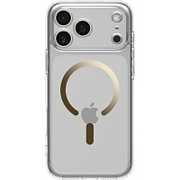 Чохол Spigen Ultra Hybrid Crystal Clear with MagSafe для Apple iPhone 17 Pro Max Gold (ACS10037) - придбати в Дніпрі, Україні: ціна, характеристики | інтернет-магазин TOUCH