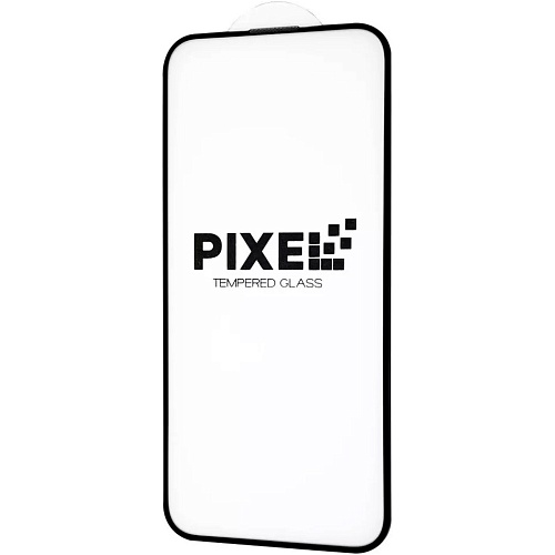 Защитное стекло Pixel Full Screen Glass для Apple iPhone 15 Pro Black