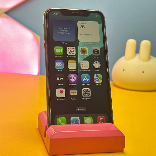 Смартфон Apple iPhone 11 128GB Black Dual Sim (1497) Б/У
