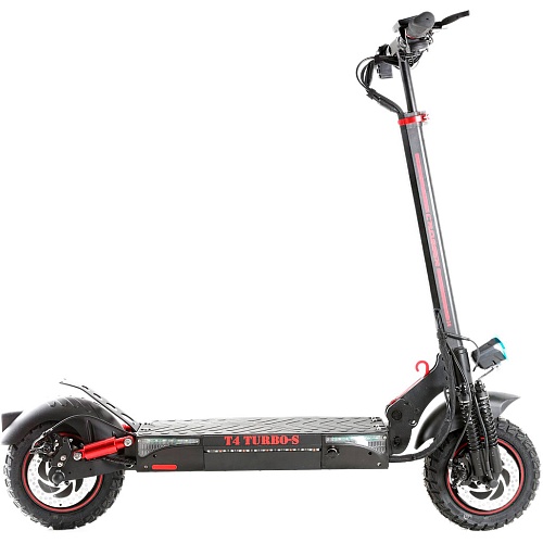 Электросамокат Crosser T4 TURBO Sport Air 10" + сиденье (Black)