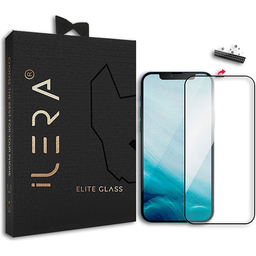 Защитное стекло iLera DeLuxe Frosted Glass 2.5D  для Apple iPhone 17e/ 16e/ 14/ 13/ 13 Pro (iLDelFr16E)