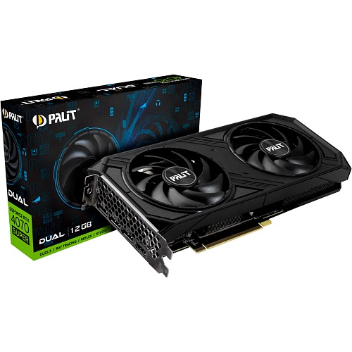 Відеокарта Palit GeForce RTX 4070 SUPER DUAL 12G (NED407S019K9-1043D) - придбати в Дніпрі, Україні: ціна, характеристики | інтернет-магазин TOUCH