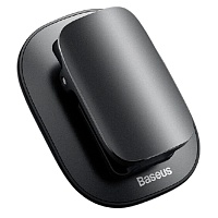 Автодержатель для очков Baseus Platinum Vehicle eyewear clip paste type (ACYJN-A01) Black