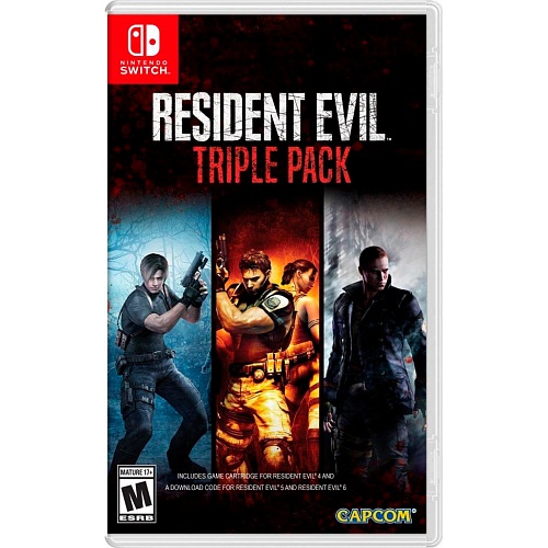 Игра Resident Evil Triple Pack для Nintendo Switch (EN)