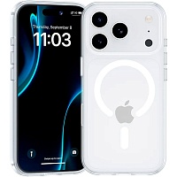 Чохол Benks Crystal Case with MagSafe для Apple iPhone 17 Pro Max Transparent