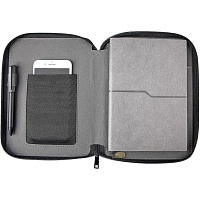 Блокнот для конференцій Fizz Business Zipper Bag Grey (6930114521372)