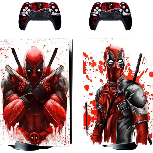 Наклейки для консоли DK Console Skin Sticker для PS5 Blu-Ray (Dark Blue)
