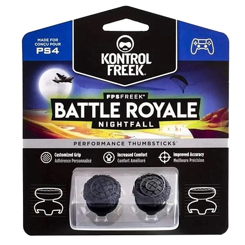 Накладки на стіки KontrolFreek BATTLE ROYALE NIGHTFALL 2-pack (PS4) (B07N4C9YNM) - придбати в Дніпрі, Україні: ціна, характеристики | інтернет-магазин TOUCH