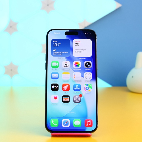 Смартфон Apple iPhone 15 Pro Max 256GB Black Titanium (MU773) Б/У