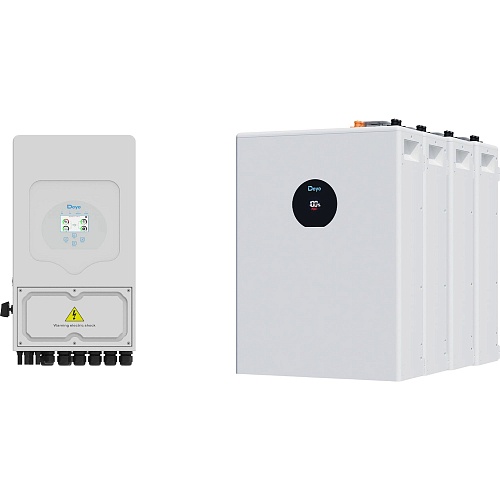 Система зберігання енергії Deye SUN-5K-SG05 5kW + 4 АКБ SE-F5 Pro-С 20.4kWh (51.2V/100Ah/5120Wh) - придбати в Дніпрі, Україні: ціна, характеристики | інтернет-магазин TOUCH