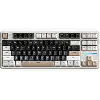 Клавиатура Attack Shark X87 RGB Linear Strawberry Switch Cheese White (AS-6972792471471-CW)