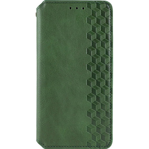 Чехол-книжка Getman Cubic Cover Case для Redmi 13 4G / Poco M6 4G Green