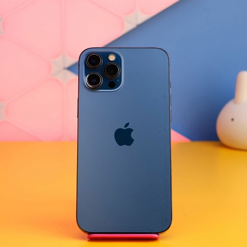 Смартфон Apple iPhone 12 Pro Max 256GB Pacific Blue (MGDF3) Б/У - придбати в Дніпрі, Україні: ціна, характеристики | інтернет-магазин TOUCH