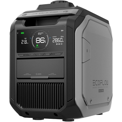 Инверторный газово-бензиновый генератор EcoFlow Smart 3000 Dual Fuel 2/3 кВт
