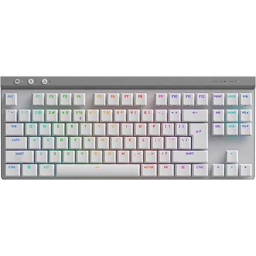 Клавиатура Logitech G515 LightSpeed TKL Mechanical Tactile Wireless White (920-012539)