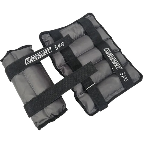 Утяжелители для ног и рук EasyFit Metal 5 kg (EF-AWTМ-500)