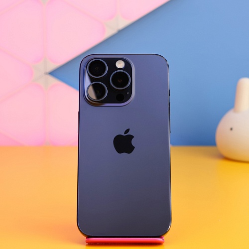 Смартфон Apple iPhone 15 Pro 256GB Dual Sim Blue Titanium (MTQC3) Б/У - придбати в Дніпрі, Україні: ціна, характеристики | інтернет-магазин TOUCH