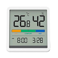 Термогигрометр Miiiw Temperature Humidity Clock (NK5253)