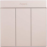 Умный выключатель Aqara H1M MARS-Tech Pink (ZNQBKG26LM)