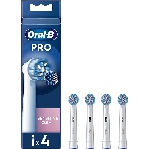 Насадка для зубной щетки Oral-B EB60X Pro Sensitive Clean 4шт OEM