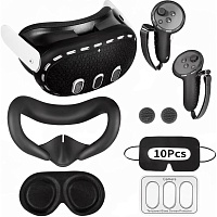 Набір аксесуарів DK 7-in-1 VR для Meta Quest 3 Black  - придбати в Дніпрі, Україні: ціна, характеристики | інтернет-магазин TOUCH