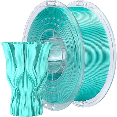 Филамент для 3D-принтеров Elegoo PLA Silk Gloss 1kg Green Mint (50.203.0286)