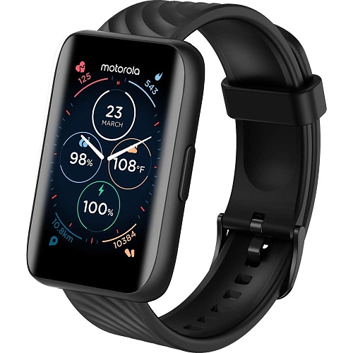 Смарт-часы Motorola Moto Watch 40 Phantom Black (MOSWZ40-PB)