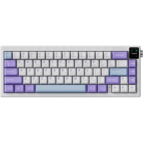 Клавіатура Ajazz AK650 Flying Fish Switch Purple (AK650-FF-PWB) - придбати в Дніпрі, Україні: ціна, характеристики | інтернет-магазин TOUCH