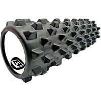 Массажный ролик EasyFit Grid Roller PRO 45cm Black (EF-2029-BK)