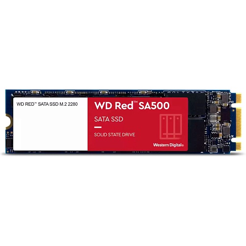 SSD накопитель WD Red SA500 500GB (WDS500G1R0B)