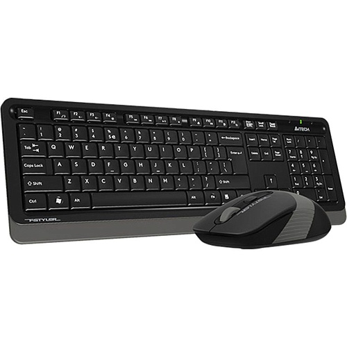 Комплект (клавиатура + мышь) A4Tech Fstyler FG1010 Wireless Black/Grey
