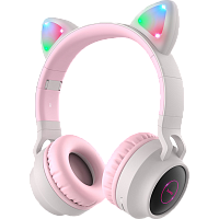 Наушники Hoco W27 Cat Ear Stereo Bluetooth Headphones Grey (718457)