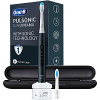 Электрическая зубная щетка Oral-B Pulsonic Slim Luxe 4500 Black