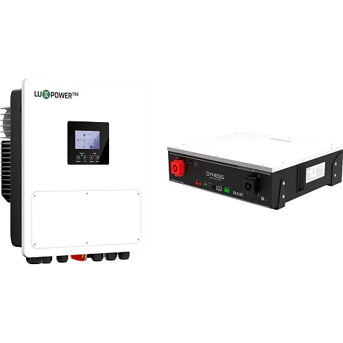 Система зберігання енергії LuxPower SNA PRO-EU 6500W 6kW + 1 АКБ Dyness DL5.0C Heating 5.1kW (51.2V/100Ah/5120Wh) - придбати в Дніпрі, Україні: ціна, характеристики | інтернет-магазин TOUCH