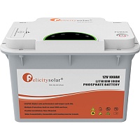 Акумулятор FelicityESS LiFePO4 12V (12.8V/100Ah/1280Wh) (FLA12100-EU) - придбати в Дніпрі, Україні: ціна, характеристики | інтернет-магазин TOUCH