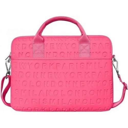 Сумка для ноутбука WiWU Cosmo Slim Case for MacBook 13.3" / 14" Pink (6957815515905)