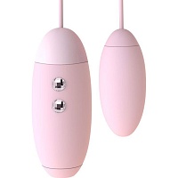 Вакуумный стимулятор с виброяйцом 2 в 1 KissToy Miss VV Pink (SO3761)